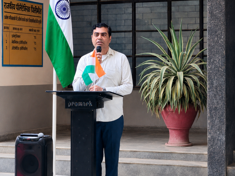 Flag hosting celebration